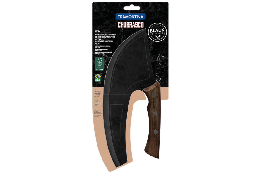 Wikingermesser Tramontina Black 26cm Holzgriff