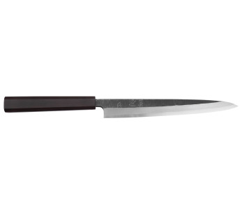Hatsukokoro Shirasagi 24 cm håndlaget japansk yanagibakniv med ibenholtskaft