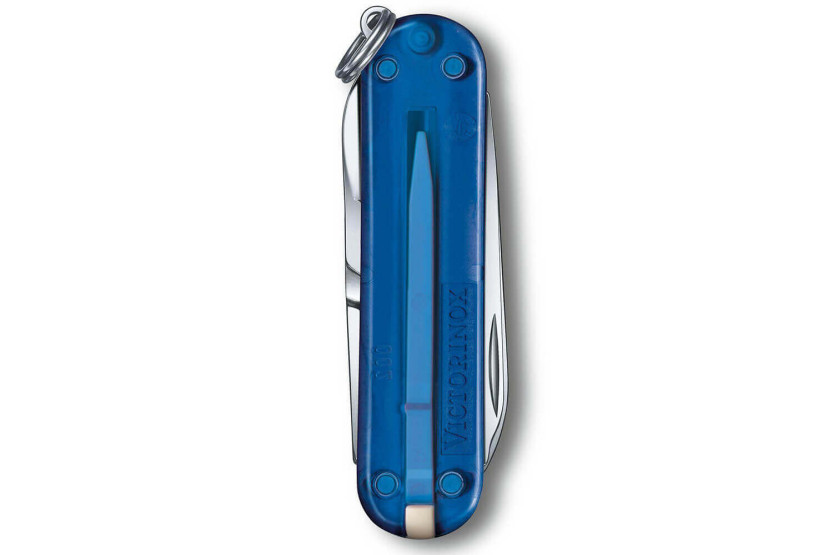 Schweizer Messer Victorinox Classic SD Colors Translucent Deep Ocean 58mm 7 Funktionen