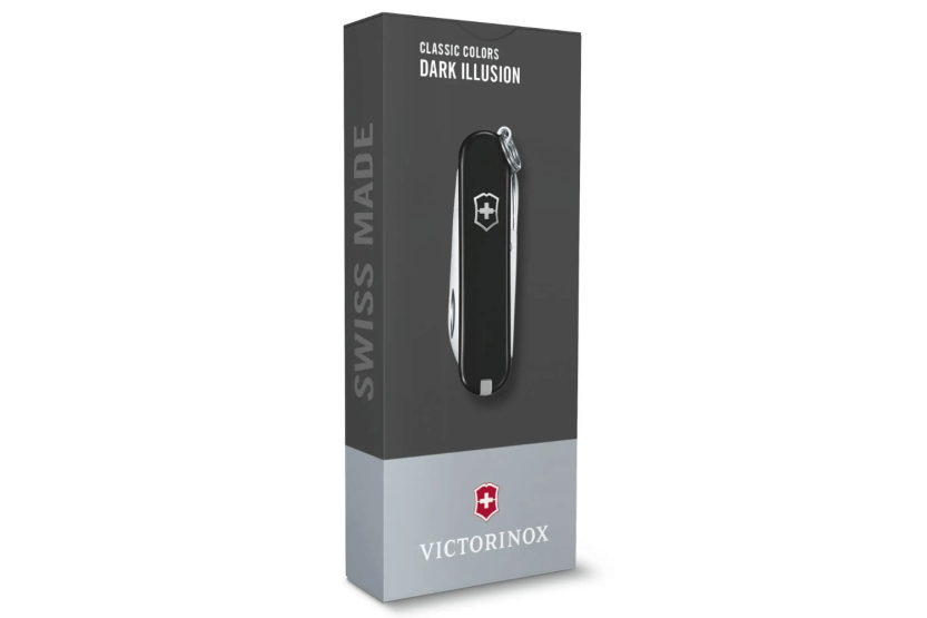 Victorinox Swiss Pocket Knife Classic SD Colors Dark Illusion 58mm 7 functions