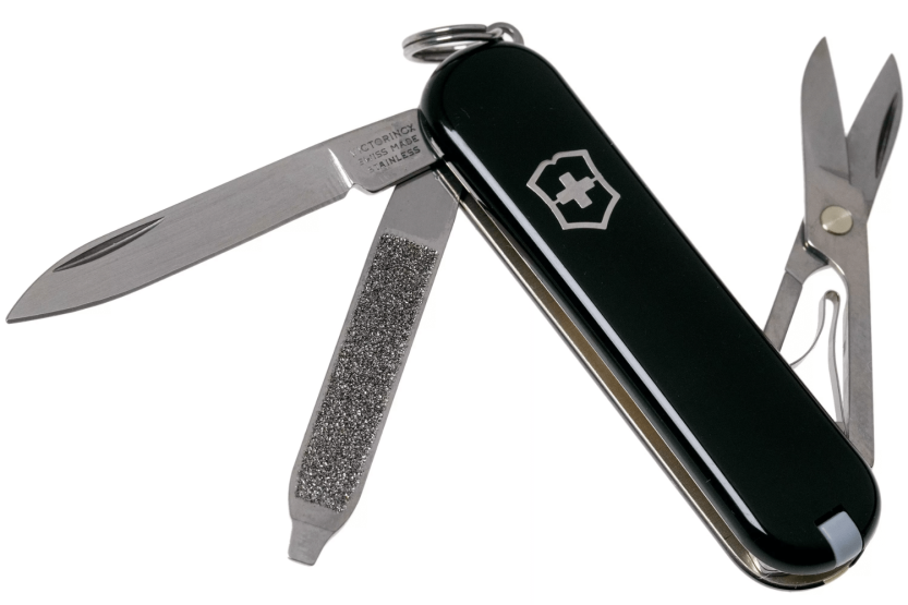 Canivete suíço Victorinox Classic SD Colors Dark Illusion 58mm 7 funções