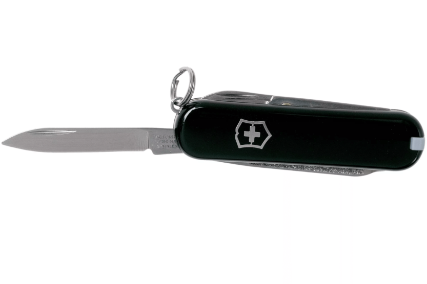 Victorinox Swiss Pocket Knife Classic SD Colors Dark Illusion 58mm 7 functions