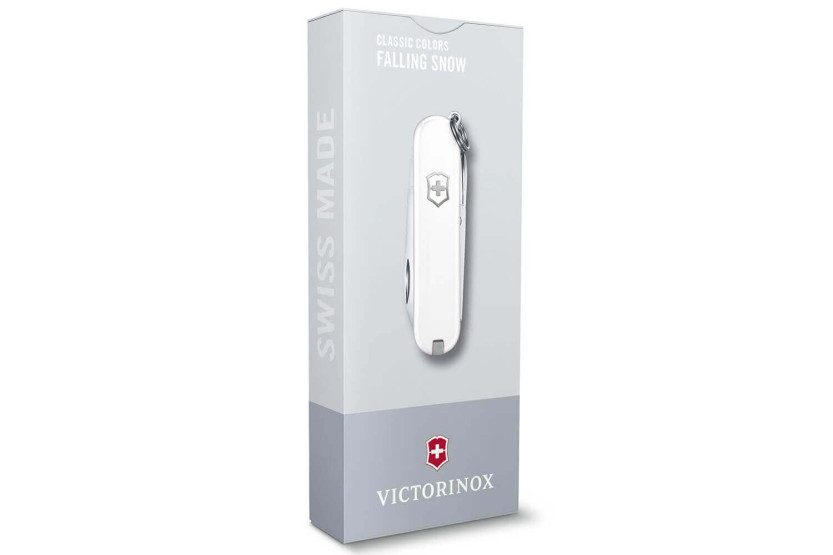 Victorinox Schweizisk fickkniv Classic SD Colors Falling Snow 58mm 7 funktioner