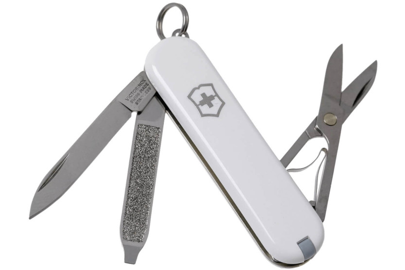 Victorinox Zwitsers zakmes Classic SD Kleuren Vallende Sneeuw 58mm 7 functies