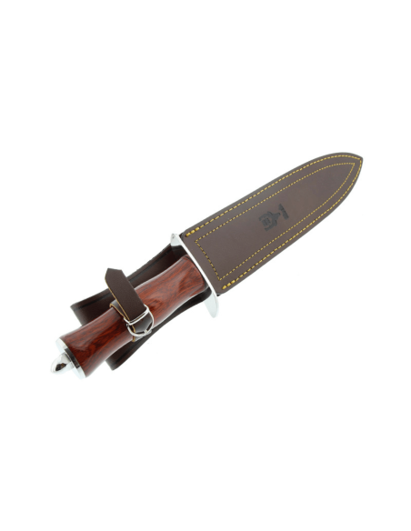 Muela Messer Wildschwein 9253 Edelstahlklinge 24cm Griff aus Staminaholz + Lederetui