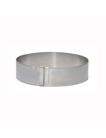 Anel de sobremesa expansível em aço inoxidável De Buyer - de 18 a 36 cm