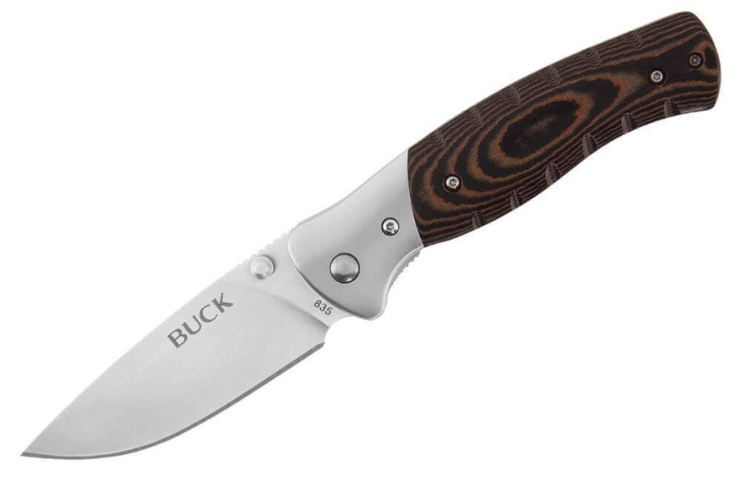 Klappmesser BUCK SELKIRK 835BRS Griff Micarta 11cm