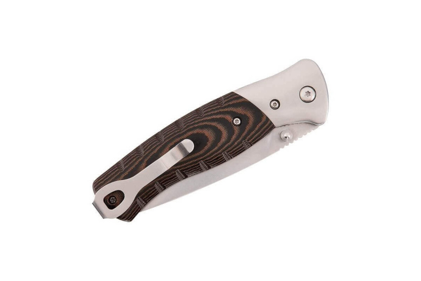 Faca dobrável BUCK SELKIRK 835BRS Cabo de micarta de 11 cm