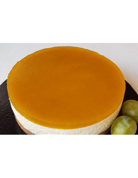 De Bu yer uttrekkbar dessertring i rustfritt stål høyde 4,5 cm - 18 til 36 cm