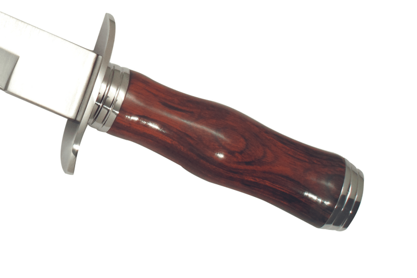 Muela Urial 9283 veitsi 19cm ruostumattomasta teräksestä terä cocobolo kahva + nahka tuppi