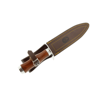 Muela Urial 9283 veitsi 19cm ruostumattomasta teräksestä terä cocobolo kahva + nahka tuppi 2