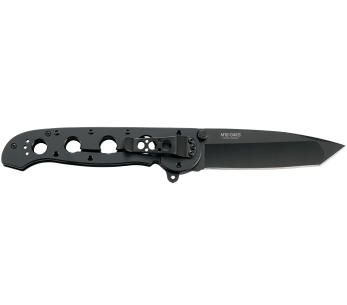 Navalha dobrável preta CRKT M16-03KS com cabo com orifício de 12 cm 2