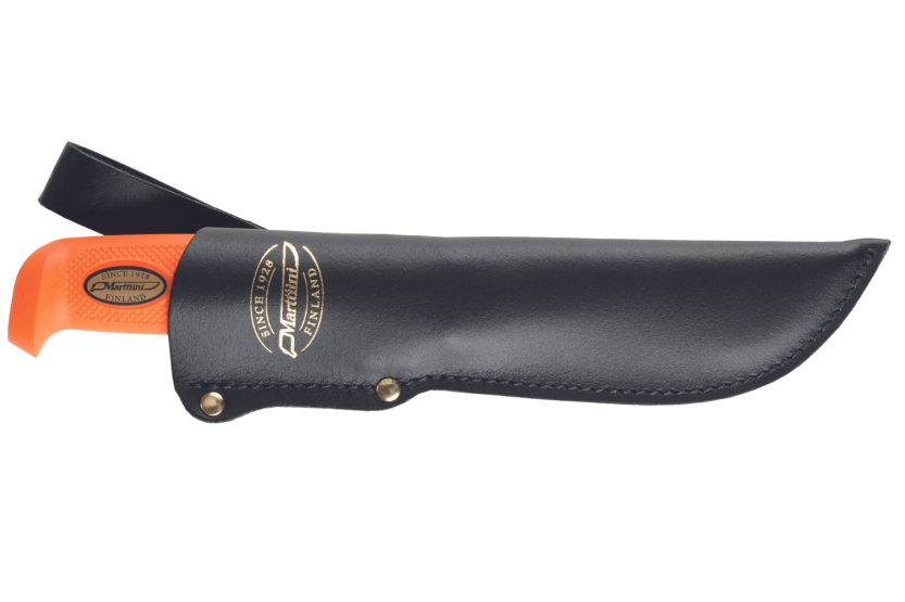 Marttiini Big Game Knife 390024 13cm blade orange rubber handle + case