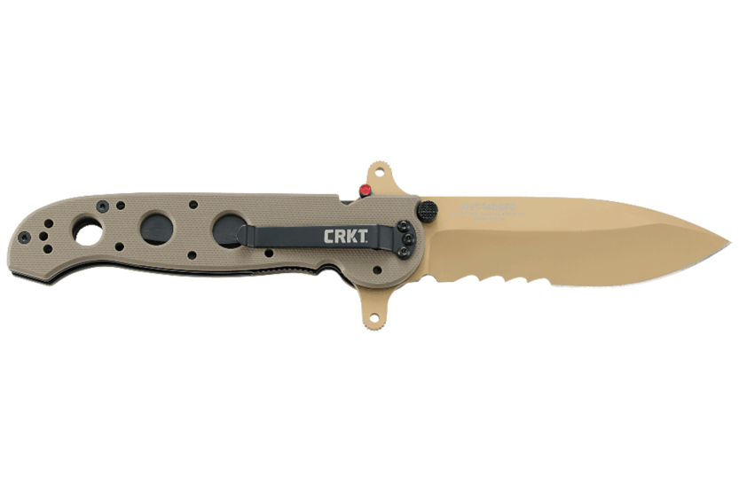 CRKT M21-14DSFG foldekniv G10 håndtag deserted 13cm