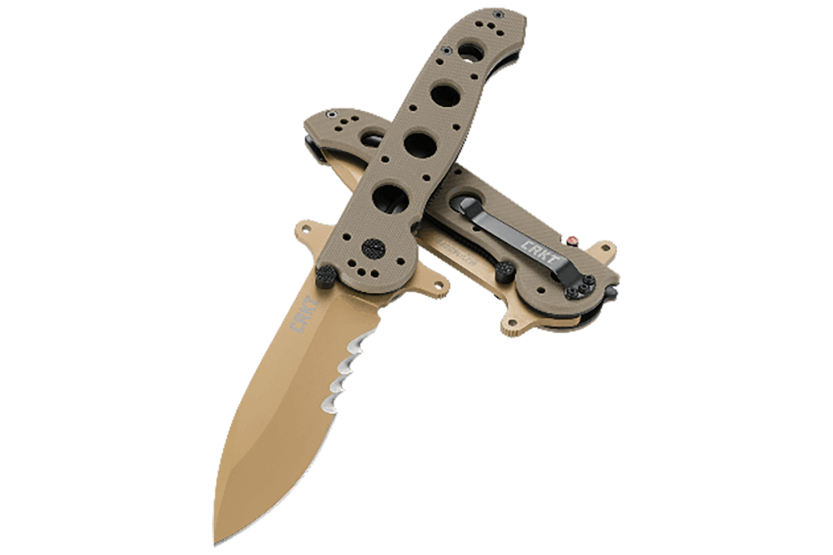 CRKT M21-14DSFG foldekniv G10 håndtag deserted 13cm