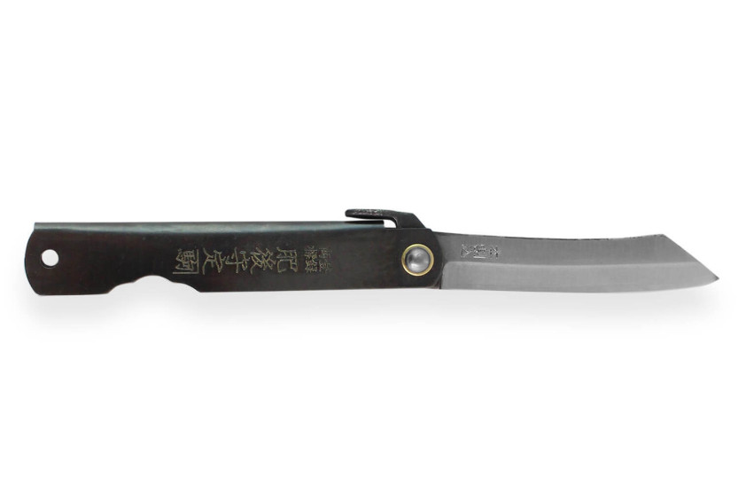 Canivete Higonokami Kanetsune Lâmina de aço SK-5 de 7 cm