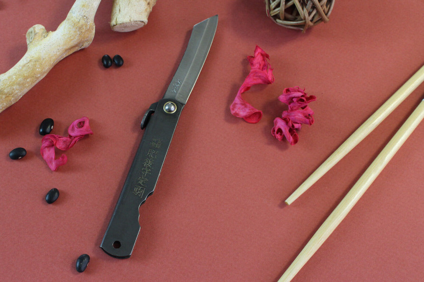 Higonokami Kanetsune taskuveitsi 7cm SK-5 teräksestä valmistettu terä