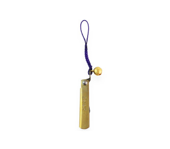Higonokami Kanetsune lommekniv 4 cm SK-5 stålblad messinghåndtak + bjelle 2