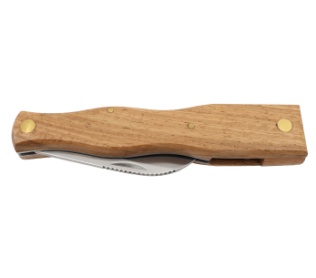 Herbertz kokoontaitettava sieniveitsi ruostumatonta terästä 7.5cm harjan kanssa 2