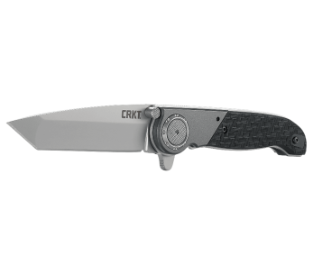 Faca dobrável CRKT M40-02 Cabo de nylon reforçado com fibra de vidro de 10 cm