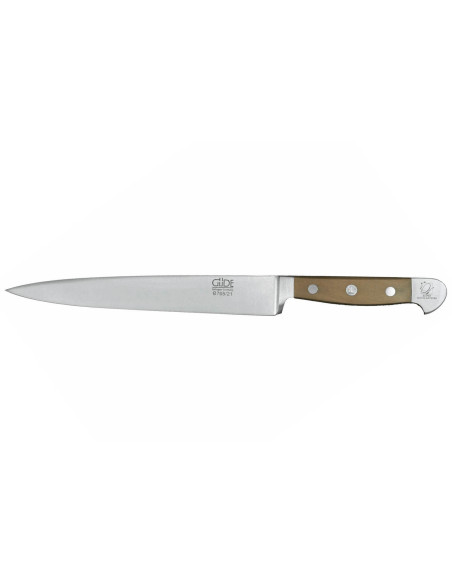 Faca de trinchar em aço forjado Güde Alpha Poire 21cm