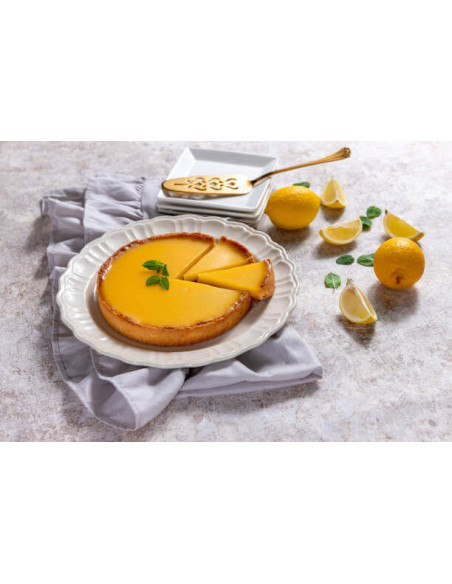 De Buyer anillo de tarta de acero inoxidable con borde enrollado 28cm - altura 2cm