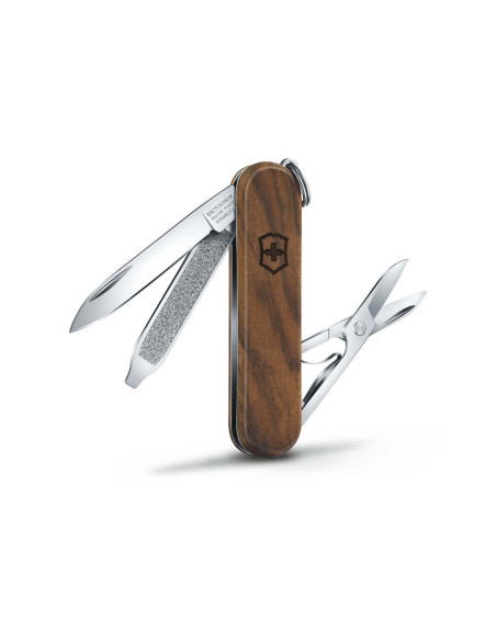 Victorinox Swiss Pocket Knife 3 pieces 58mm Classic SD Walnut 5 functions