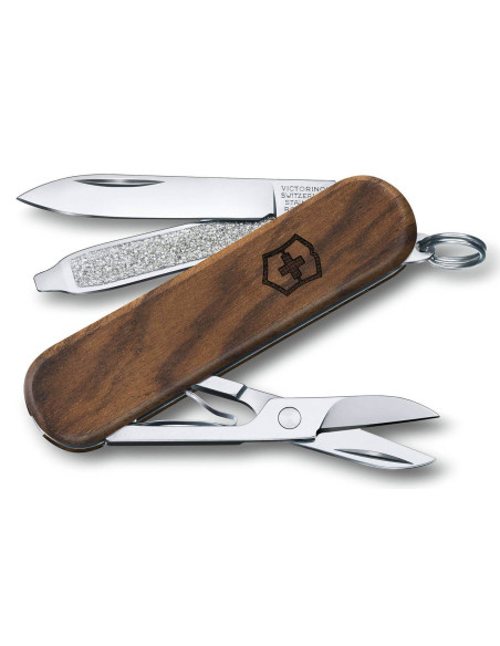 Navaja Suiza Victorinox 3 piezas 58mm Classic SD Nogal 5 funciones
