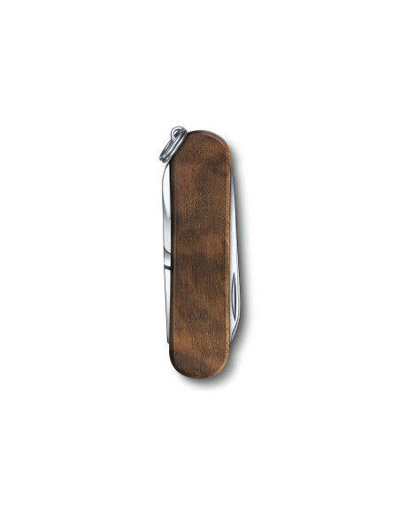 Victorinox sveitsisk lommekniv 3 deler 58 mm Classic SD valnøtt 5 funksjoner