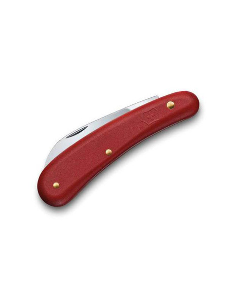 Victorinox 11 cm serpettekniv med rött nylonhandtag