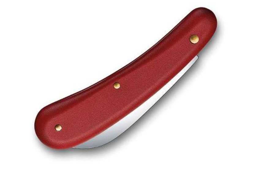 Coltello a serramanico Victorinox da 11 cm con manico in nylon rosso