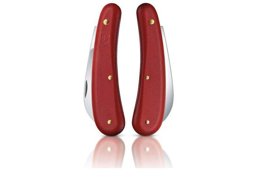 Victorinox 11 cm serpettekniv med rødt nylonhåndtak