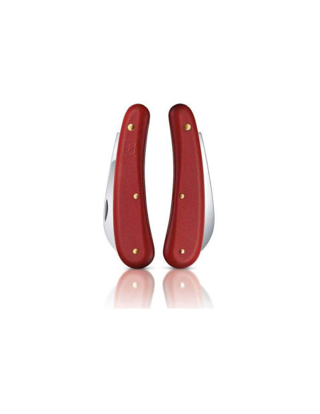 Victorinox 11cm serpette-veitsi punaisella nylon kahvalla