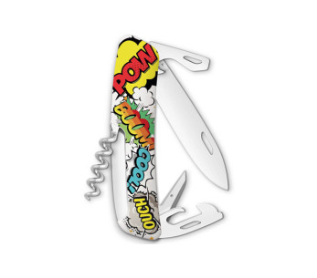 SWIZA D03 Pop Art 3 Coltello multifunzione a 11 funzioni da 95 mm 2