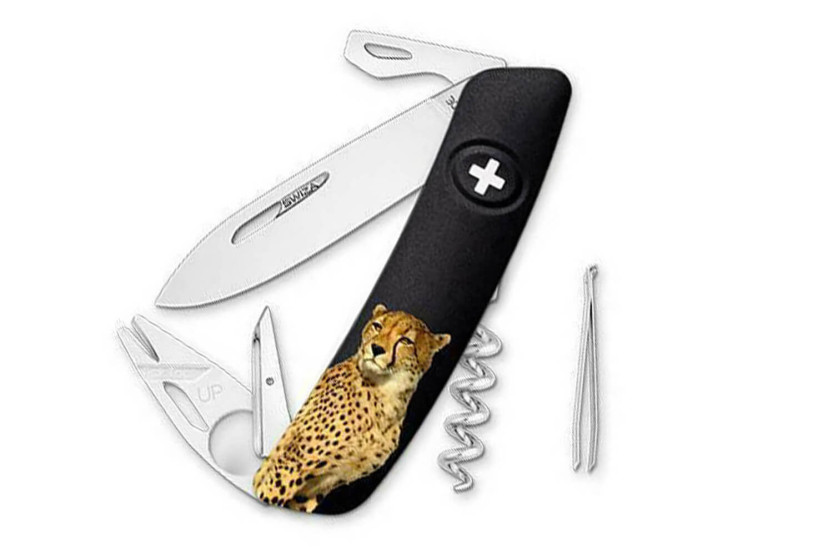 SWIZA TT03 Leopard multifunksjonskniv 11 funksjoner 95 mm