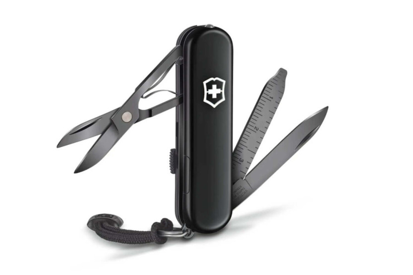 Victorinox Zwitsers zakmes Signature Lite onyx Black Edition 58mm 8 functies