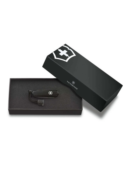 Victorinox Zwitsers zakmes Signature Lite onyx Black Edition 58mm 8 functies