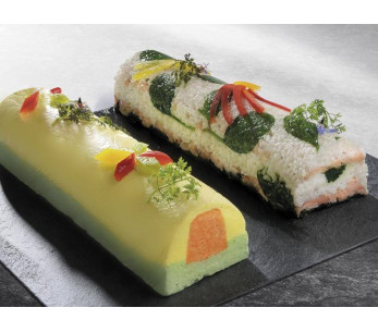 De Buyerultrafunktionell löstagbar rund hängränna 30x7,5 cm rostfritt stål 2