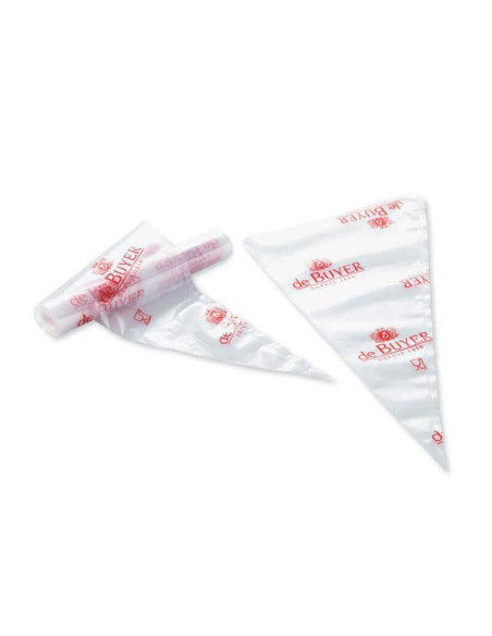 Rotolo di 20 sacchetti professionali monouso in polietilene da 40 cm per tubazioni