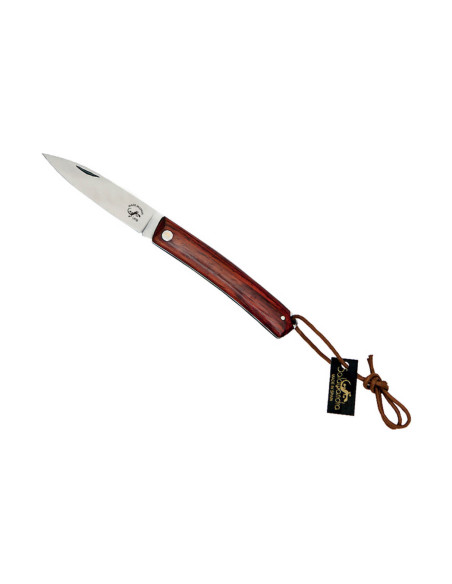 Faca dobrável Salamandra com 10 cm de cabo em cocobolo + estojo
