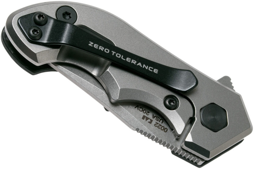 ZT0022 Cuchillo plegable Zero Tolerance 7.5cm mango titanio carbono