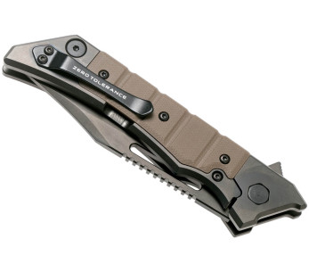 0223 Navalha dobrável Zero Tolerance com cabo em titânio G10 de 12,8 cm 2