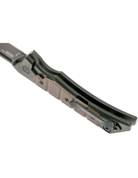 0223 Navalha dobrável Zero Tolerance com cabo em titânio G10 de 12,8 cm