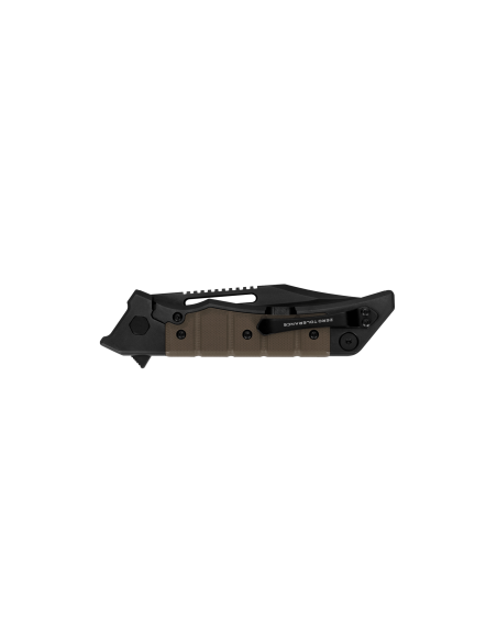 0223 Navalha dobrável Zero Tolerance com cabo em titânio G10 de 12,8 cm