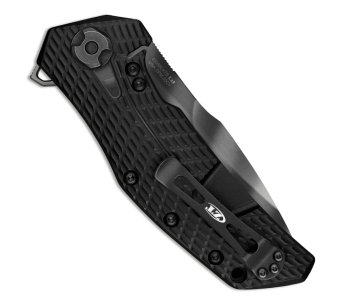 ZT0308BLKTS Zero Tolerance taittoveitsi Tiger Strip G10 titaanikahva musta 13.2cm 2