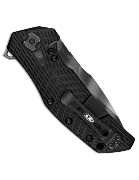 Klappmesser Zero Tolerance ZT0308BLKTS Tiger Strip Griff G10 Titanium schwarz 13,2cm