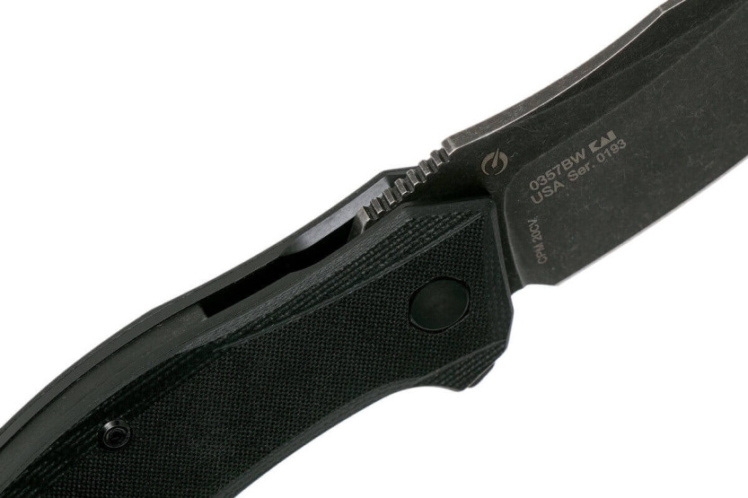 ZT0357BW Zero Tolerance foldekniv med G10-håndtak 11,2 cm