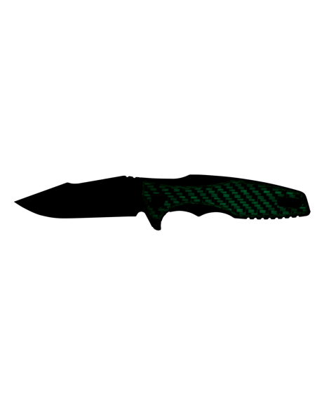 ZT0393GLCF Zero Tolerance foldekniv 12,1 cm fosforescerende kulfiber- og titaniumhåndtag