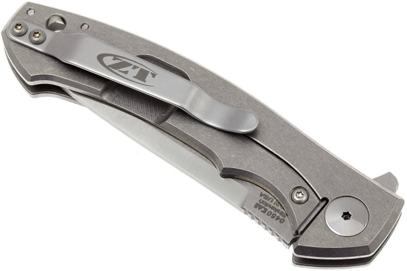 ZT0450 Zero Tolerance vouwmes 10.4cm titanium handvat