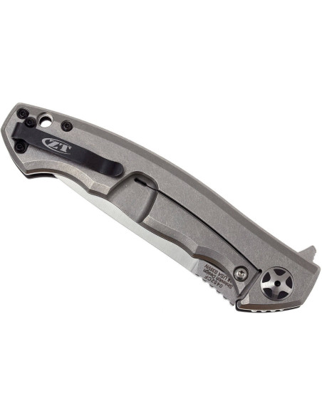 ZT0452CF Zero Tolerance foldekniv kulfiber- og titaniumhåndtag 13,2 cm